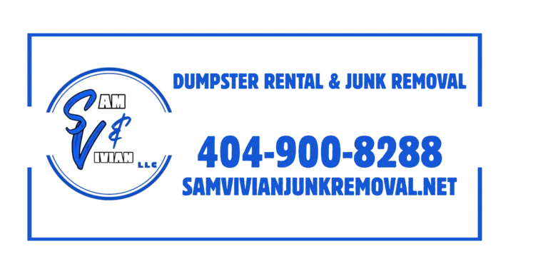 Roll-off dumpster rental in Central Alabama by Sam & Vivian LLC